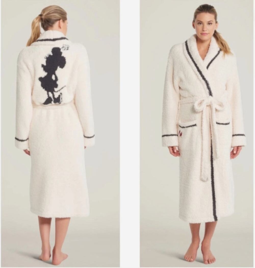 Barefoot Dreams CozyChic Disney Minnie Robe Size 2 L/XL | Classic Cozy Style